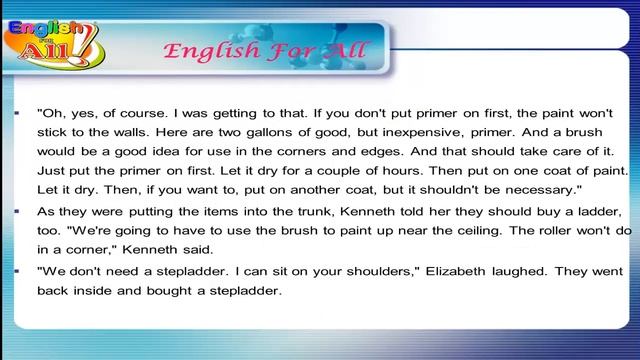 Learn English - Mini-Story #57 تعلم الانجليزية - قصة قصيرة смотреть онлайн