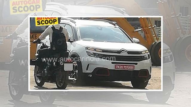 Citroen C5 Aircross spied testing in India | CAR NEWS 2019 смотреть онлайн