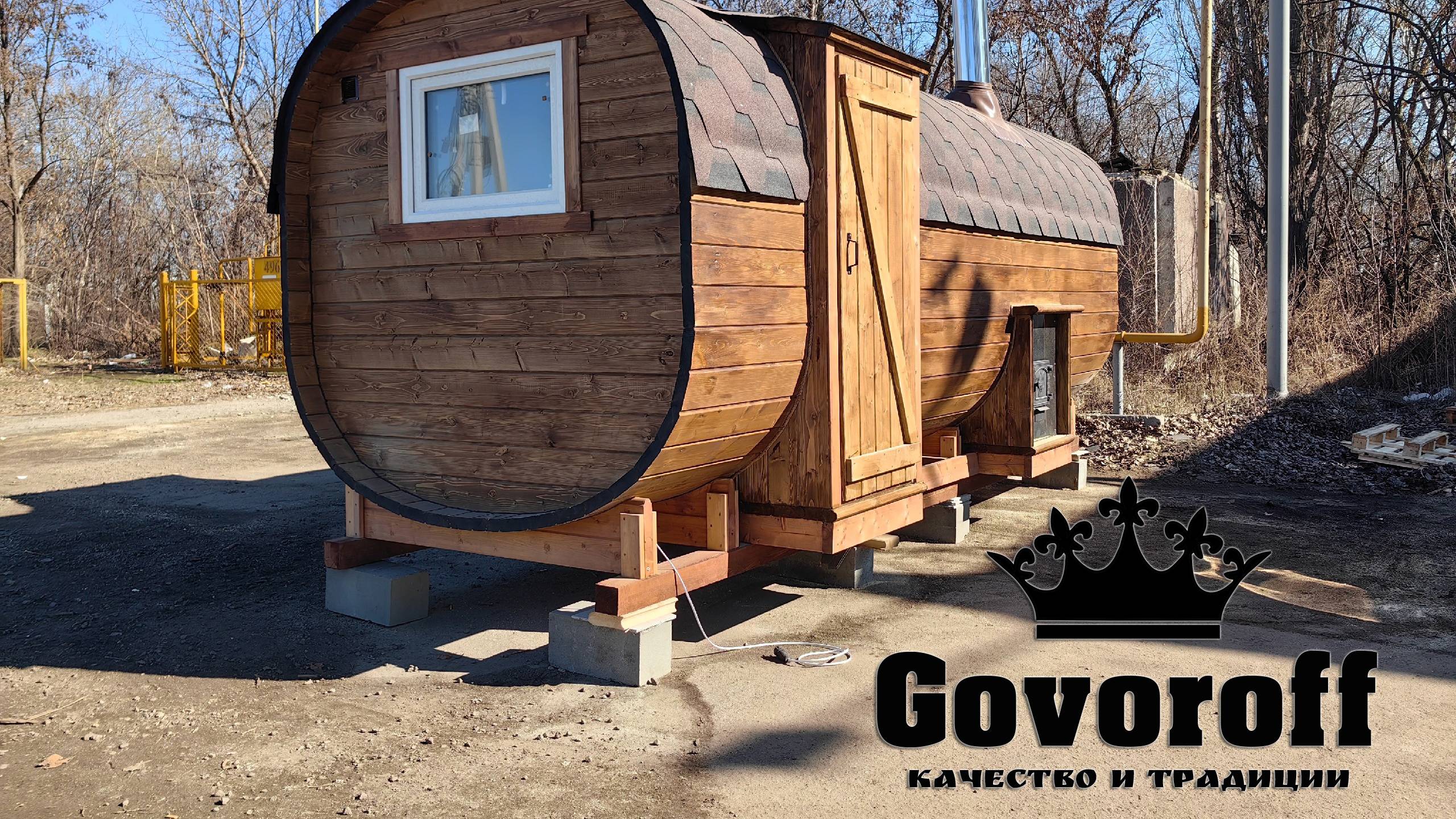 Баня Квадро 5х2 Govoroff - для администрации Белгорода смотреть онлайн