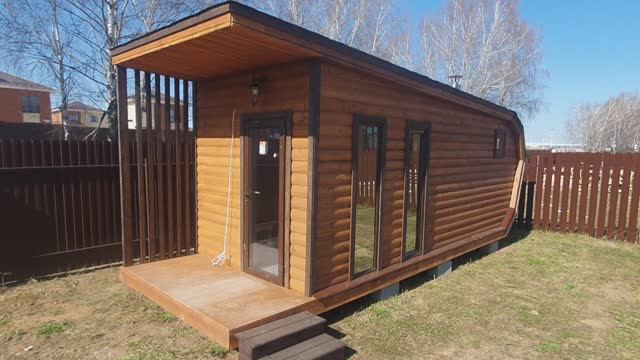 Баня "Скандинавия" 7 метров купить в Дзержинске. смотреть онлайн