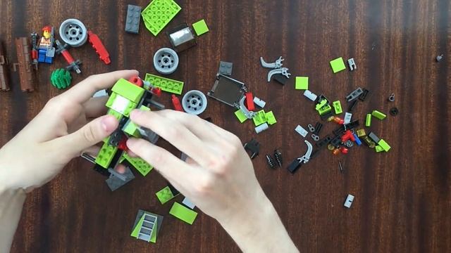 Lego lepin #02092 Лесной трактор смотреть онлайн