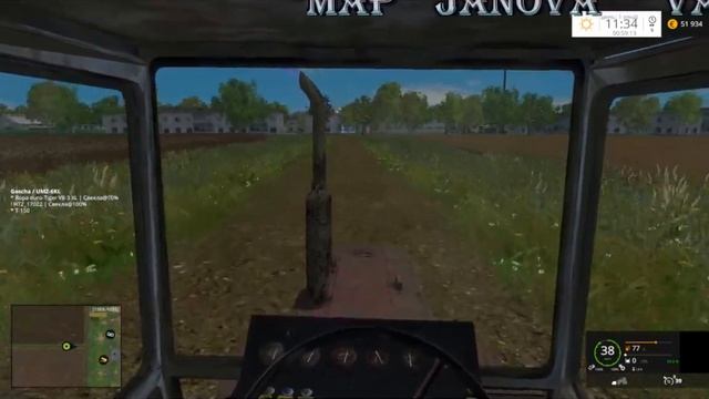 Farming Simulator 2015 Let's play карта Янова долина ( Janova Valley ) Гуляем по карте смотреть онлайн
