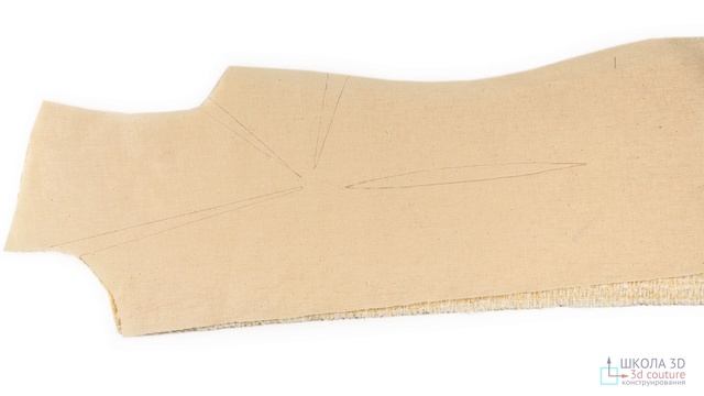 Жакет в стиле Шанель - Крой без нагрудной вытачки (часть 1)