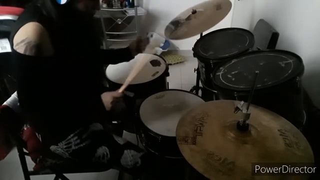 Nervosa - death (drum cover) смотреть онлайн