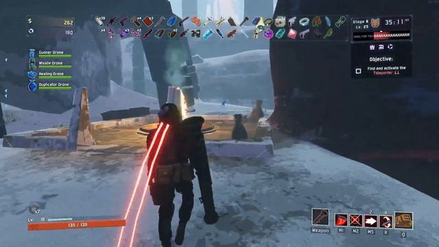 Risk Of Rain 2-HUNK Gameplay