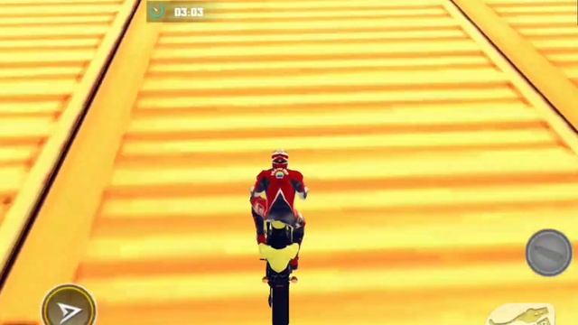 Bike Stunts Extreme Motocross Dangerous Turns Steep Turns New Android GamePlay #3 смотреть онлайн