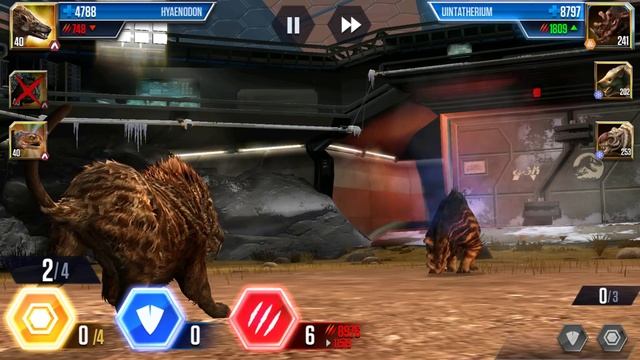 SUPER HARD TO WIN CARBONEMYS VS INDORAPTOR VIP BATTLE | JURASSIC WORLD THE GAME смотреть онлайн