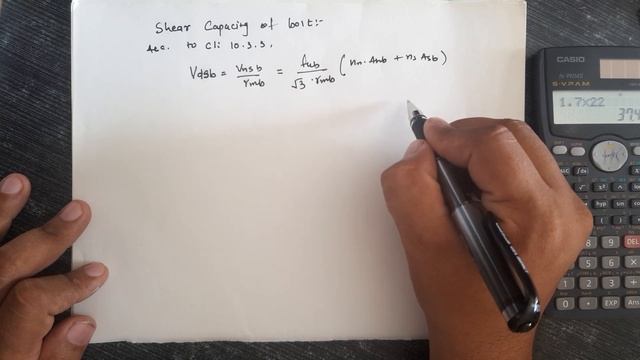 Ex 01| Calculation of Bolt Value for M20-4.6 Grade Ordinary Bolt смотреть онлайн