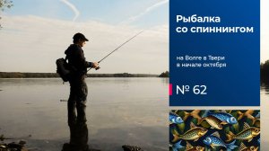 62 / Рыбалка со спиннингом на Волге / Щука есть / Тверь / Осень