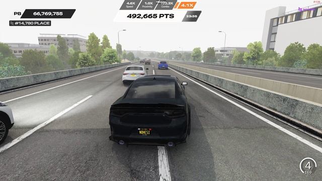 Assetto Corsa Shuto Traffic Charger Srt Hellcat