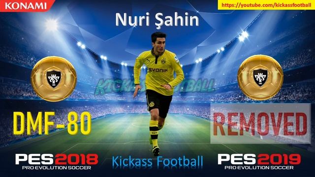 PES Mobile 2019 Removed Players - PART #2 | Feat. Sahin, Castro, Gaitan, Veira... смотреть онлайн