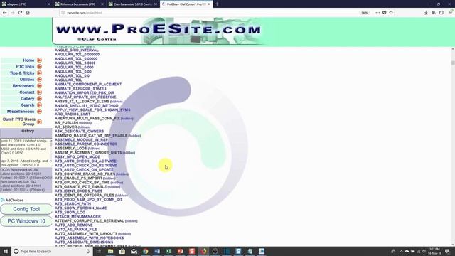 Creo Parametric - Configuration Options | Tutorial