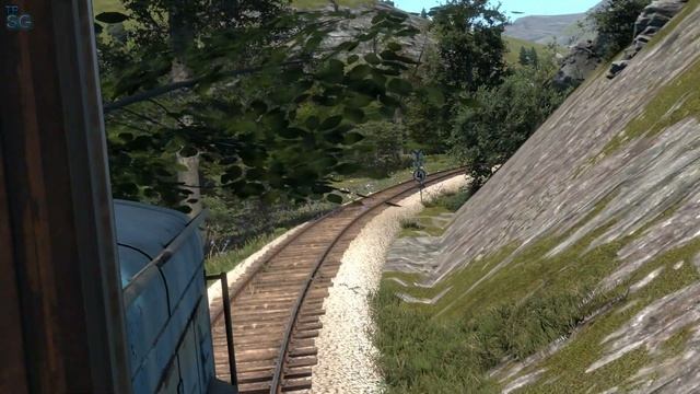 Derail Valley - Hauling 800 tons of Logs to the Sawmill with the DM3! #37 смотреть онлайн