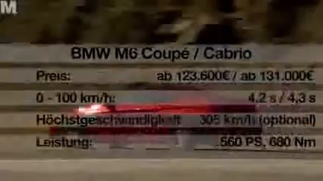 BMW M6 Coupé und Cabrio‬ смотреть онлайн