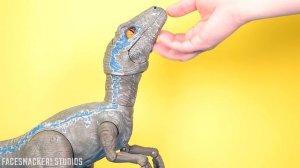 "ALPHA TRAINING BLUE" Robot Raptor Review | Jurassic World: Fallen Kingdom