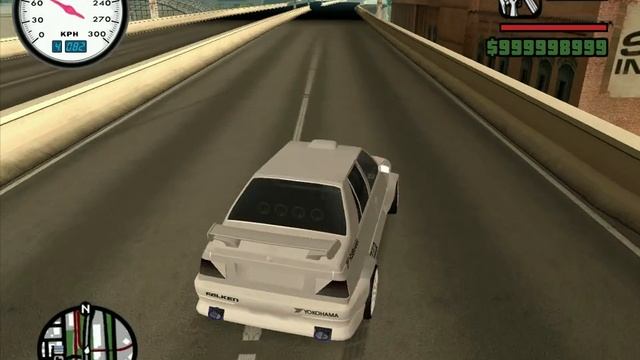 San Andreas Dacia Super Nova Tuning Drift & Donuts смотреть онлайн