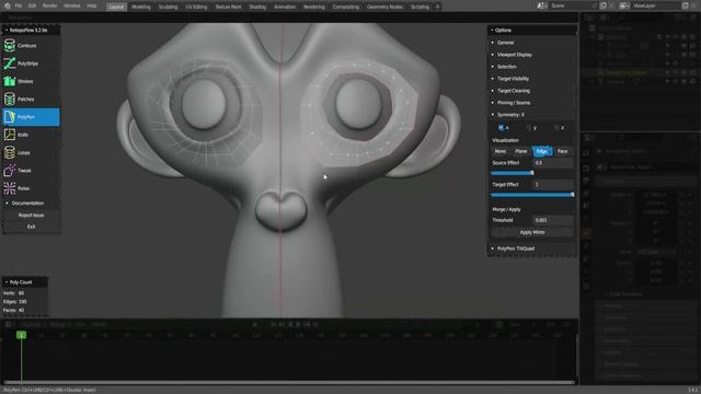 ADDON RETOPOFLOW FERRAMENTAS PARA RETOPOLOGIA смотреть онлайн