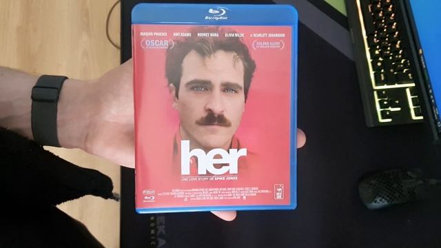 L'amour avec une AI (IA) -  Her Blu-Ray #DEBALLAGE