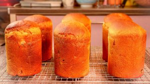 КУЛИЧ БРИОШЬ! НЕЖНЫЙ, ЛЕГКИЙ КАК ПУХ  ВОЛОКНИСТОЕ ТЕСТО, пасха 2025