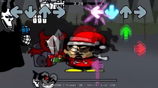 UPDATE FNF V.S. Mokey HORROR - Night Mockey FANGAME [HORRO MOD ]