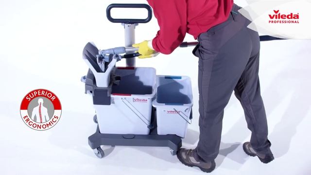 UltraSpeed Pro EN- Flat mopping made easy. And go double dip. Clean and then dirty water. смотреть онлайн