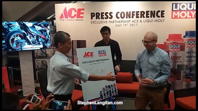 ACE-LIQUI MOLY Exclusive Partnership Sign-off in Indonesia смотреть онлайн