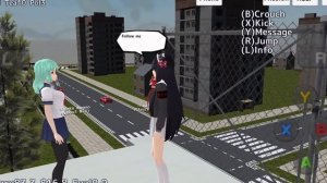 ::-Яндере челлендж😰 8-ая соперница «Чиёко Амано» | School girls simulator