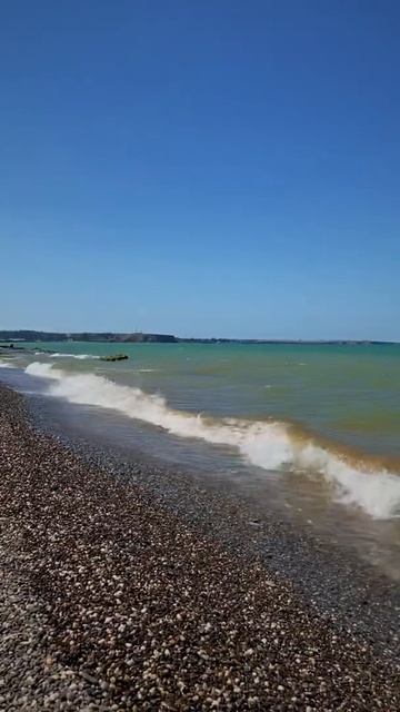 Цвет моря 💙💚 #крым #море #песчаное #черноеморе #крым2022