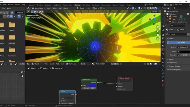blender 3.0 - Flower-like abstract animation in blender | Abstract animation in blender 3.0 смотреть онлайн