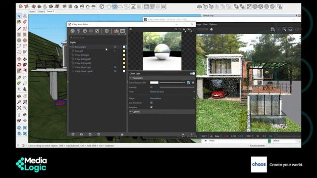 #HowTo Add A Custom HDRI Background In #VRay For #SketchUp