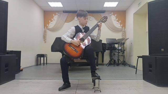 Аскаров Тимур, 9 лет, МБУДО ДШИ №7, г.Саратов., Н.Косте "Баркарола"; В.Ерзунов "Монолог дождя" смотреть онлайн