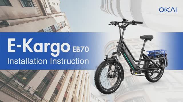Инструкция по сборке OKAI EB70 E-Kargo смотреть онлайн