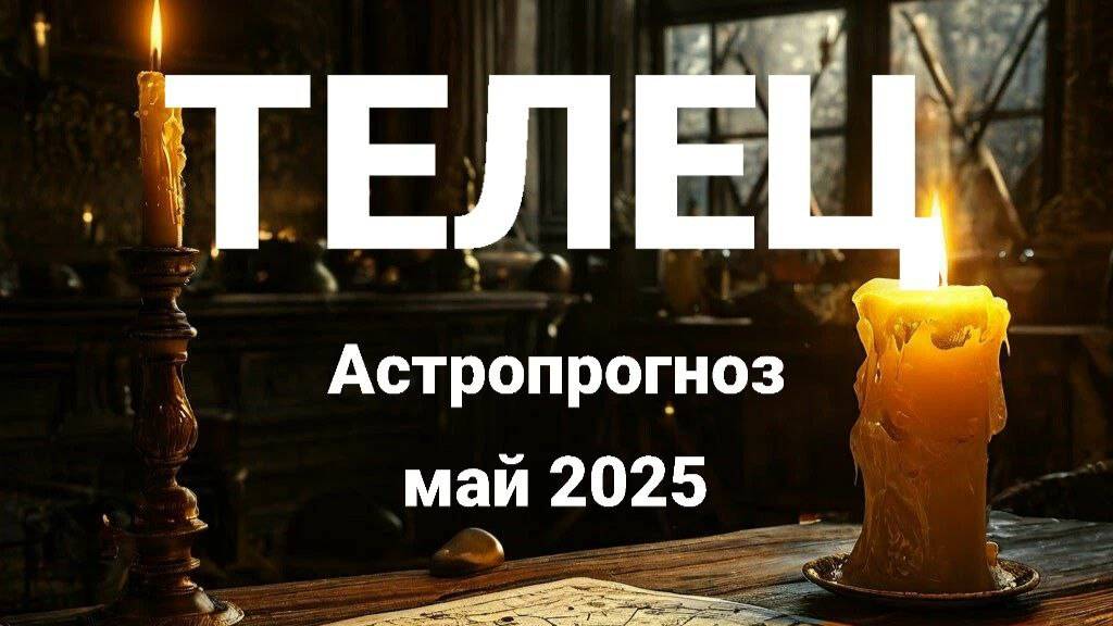 Телец. Май 2025 год. Астрологический прогноз смотреть онлайн