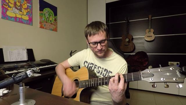 Кино - Ночь (подробный разбор) 🎸 кавер / аккорды / табы / как играть на гитаре смотреть онлайн