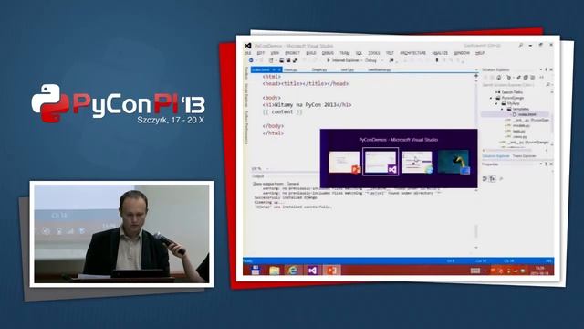 PyCon PL 2013 "Python i Microsoft -- razem czy osobno?" смотреть онлайн