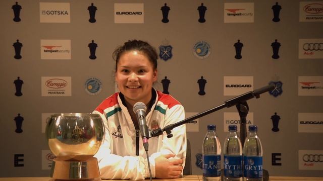 Post-game interview with Amarissa Toth, winner of Drottningens Pris 2017 смотреть онлайн