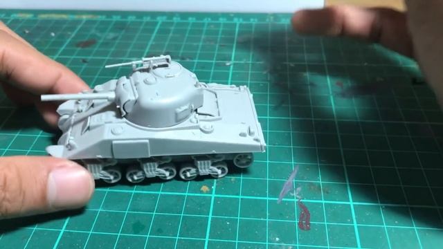M4 Tank Sherman 1/72 Trumpeter смотреть онлайн