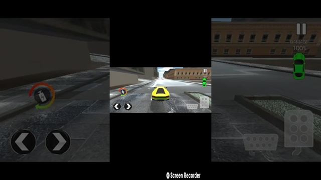 driving car simulator Lamborghini car driving 3D gameplay video смотреть онлайн