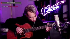 Акстар играет кузнечика в стиле фингерстайл!!!