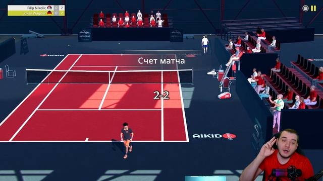 Cross Court Tennis 3 - Новый Симулятор Тенниса на ПК смотреть онлайн