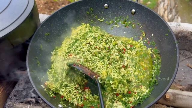 Iran Village Life Cooking DOLMEH With Lamb Ribs In The Village | Nomad Life