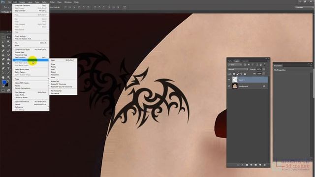 Как сделать аватару татуировку и нанести маникюр. смотреть онлайн