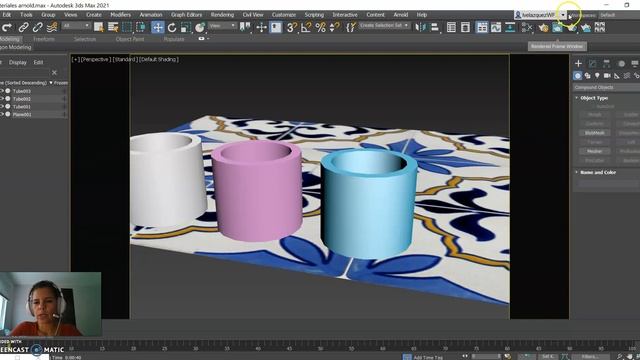 Curso 3DS MAX. Crear materiales con una imagen para Arnold Renderer. смотреть онлайн