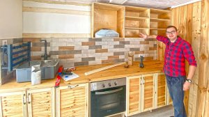 Взялся за верхние шкафчики для новой кухни. Мастерская обрела самый технологичный станок Acmer P3