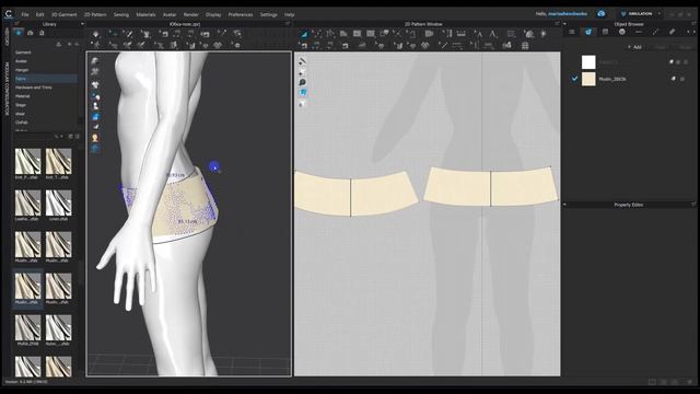Создаем лекала в Clo3D. Юбка за 20 минут