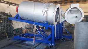 Роторно-наклонная печь РНП 1-0.6 Автотехторг