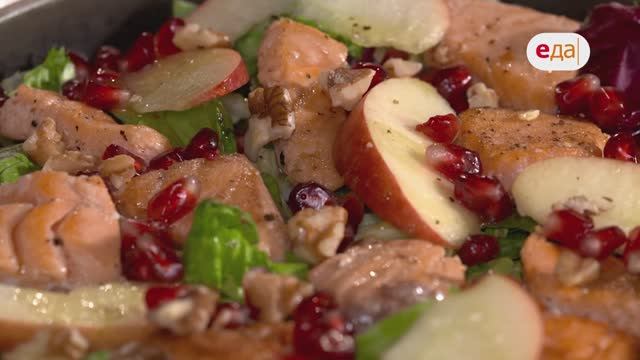 Тортини, ньокки и тёплый салат с лососем | Антипасти /21