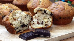 Как приготовить идеальные кексы на молоке с шоколадом?