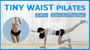 📹 10 MIN FLAT BELLY PILATES AT HOME / TINY WAIST(NO WIDER) & CORE / BEGINNER FRIENDLY _Shirlyn Work