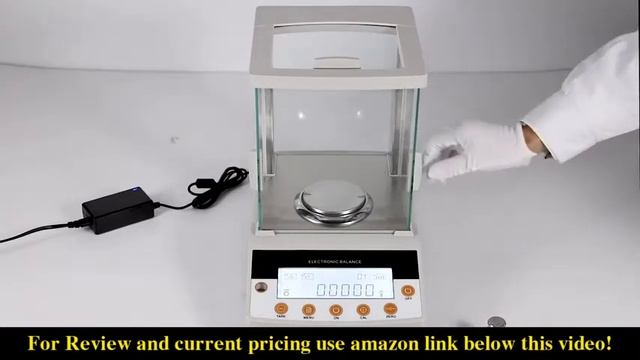 Review Bonvoisin Digital Analytical Balance 0.1mg High Precision Lab Scale смотреть онлайн